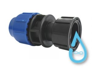 ENLACE CON TUERCA LIBRE HEMBRA FITTING PERLA