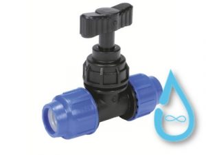 VALVULA LINEA COMPRESION FITTING PERLA